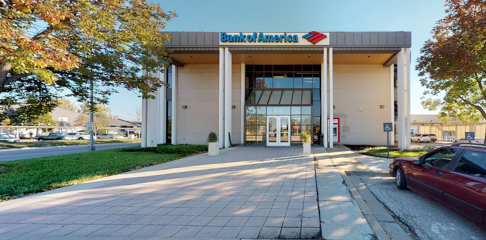 Bank of America financial center with drive-thru ATM | 12345 W 95th St, Lenexa, KS 66215