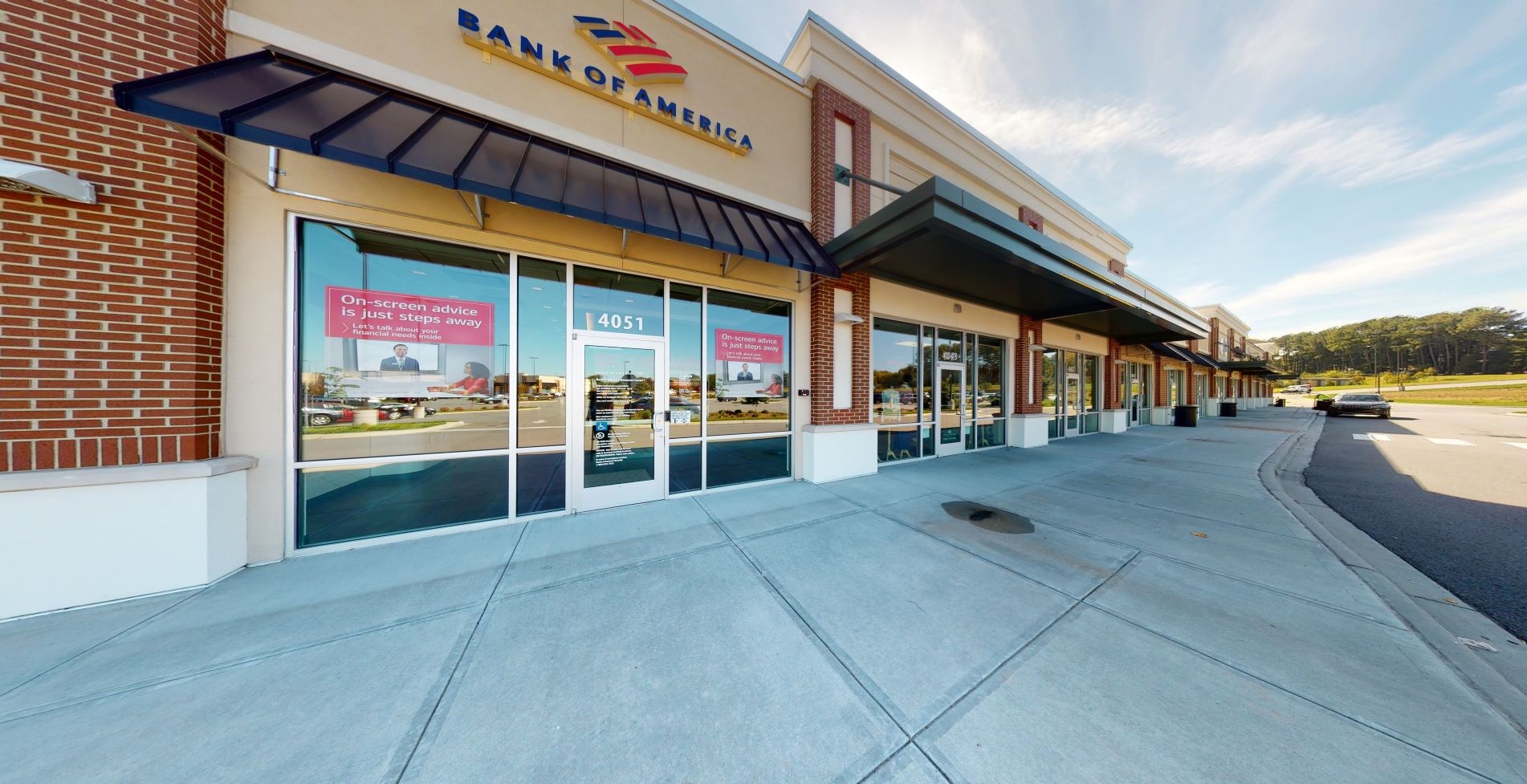 Bank of America Advanced Center with walk-up ATM | 4051 Harris Square Dr, Harrisburg, NC 28075