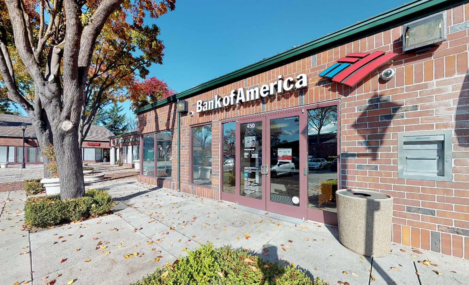 Bank of America financial center with walk-up ATM | 450 Montgomery St, San Ramon, CA 94583