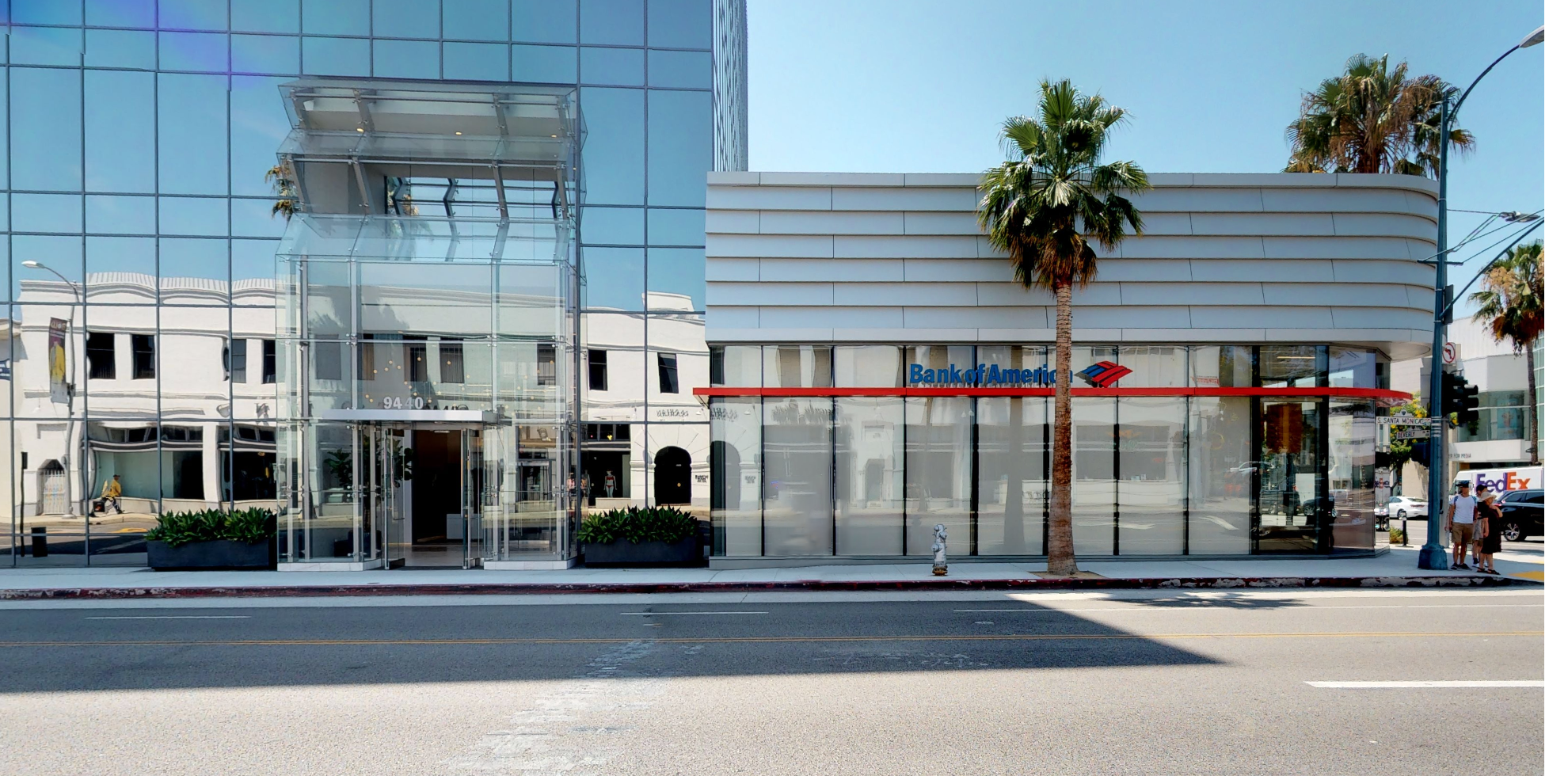 Bank of America financial center with walk-up ATM | 468 N Beverly Dr, Beverly Hills, CA 90210