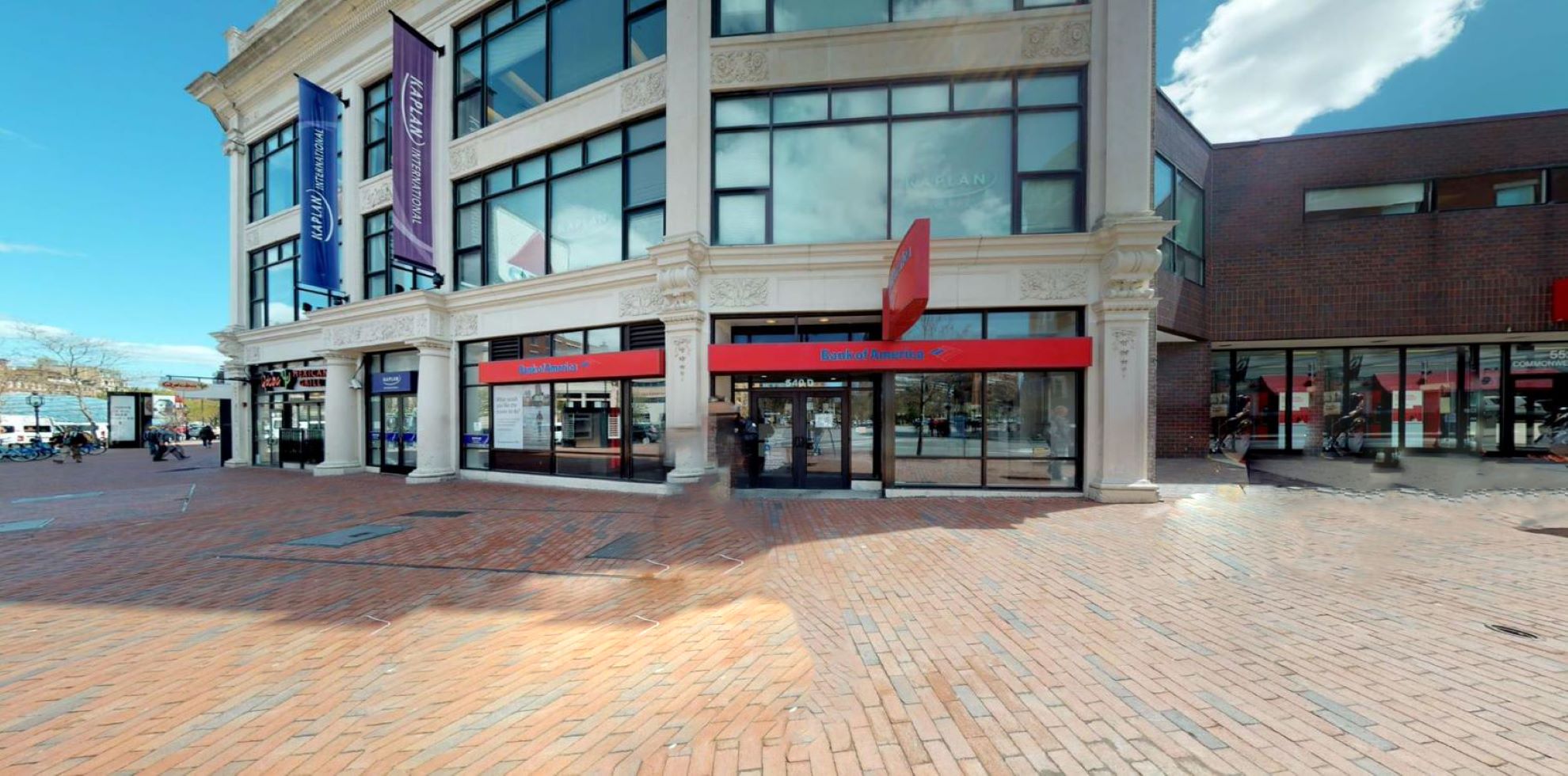 Bank of America financial center with walk-up ATM | 540 Commonwealth Ave, Boston, MA 02215