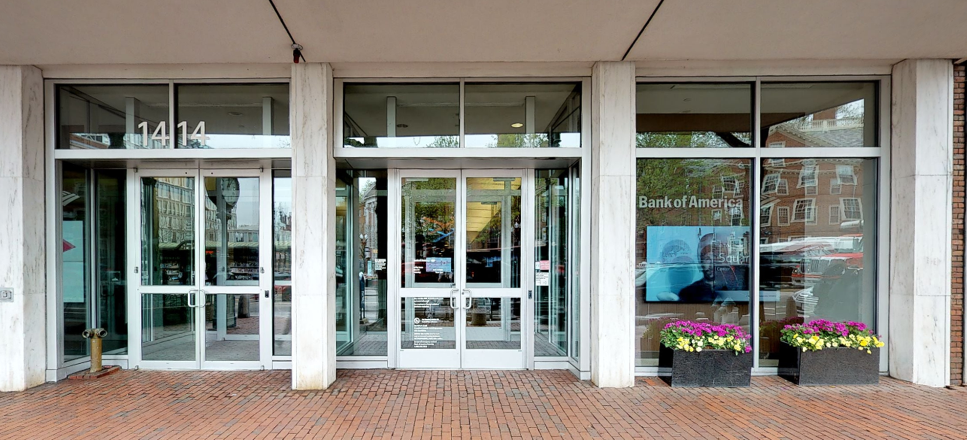 Bank of America financial center with walk-up ATM | 1414 Massachusetts Ave, Cambridge, MA 02138