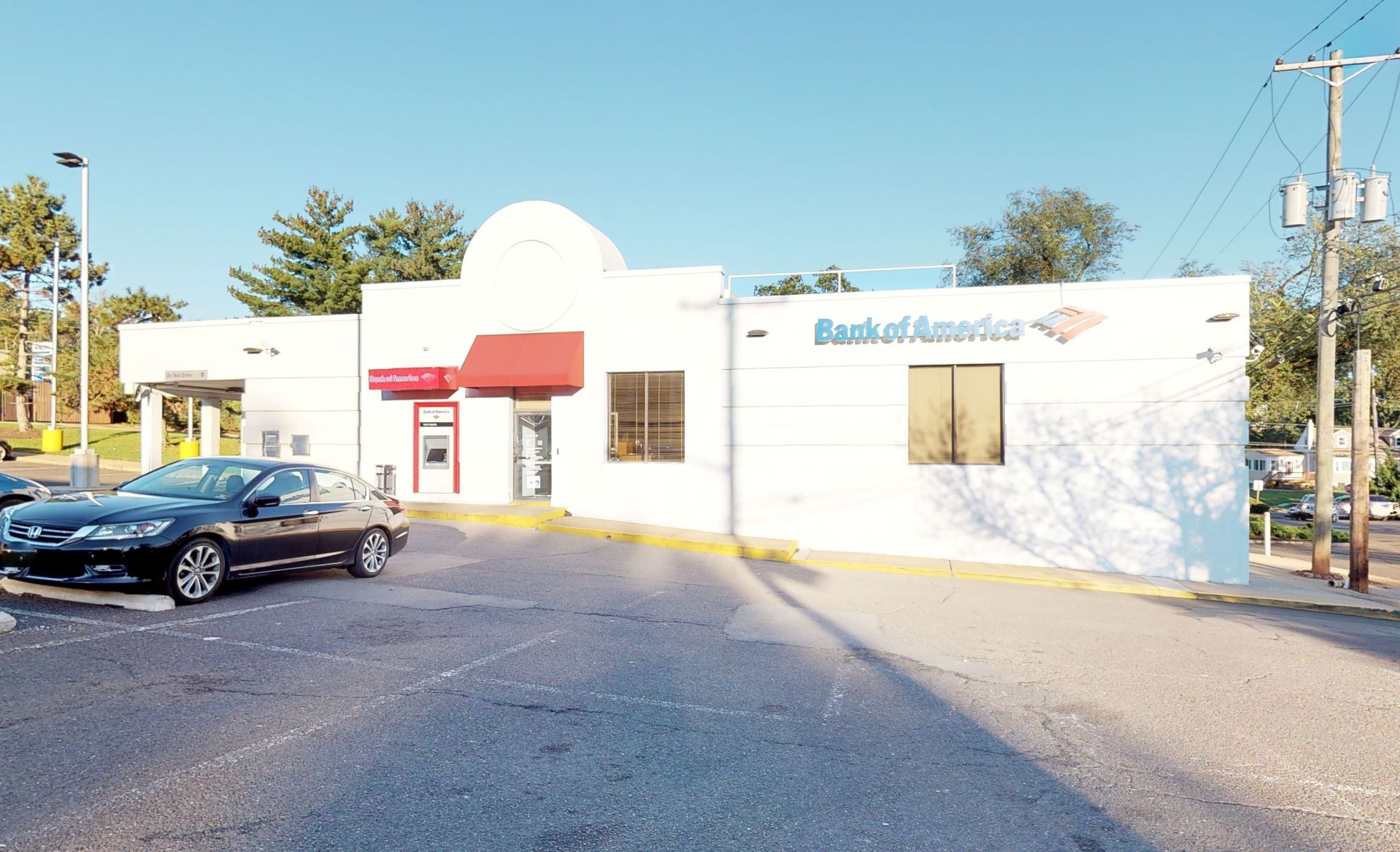Bank Of America In Edison With Drive Thru ATM Edison Oakwood Plaza