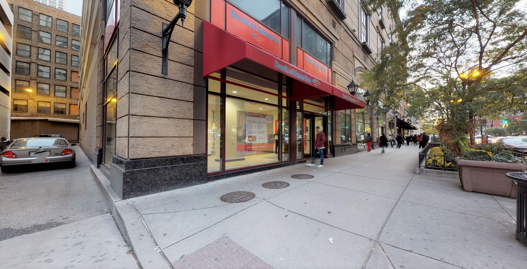 Bank of America financial center with walk-up ATM | 49 E Chicago Ave, Chicago, IL 60611