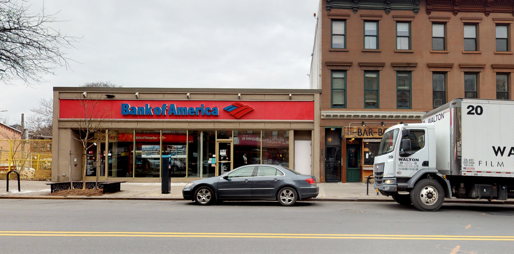 Bank of America financial center with walk-up ATM | 449 Myrtle Ave, Brooklyn, NY 11205