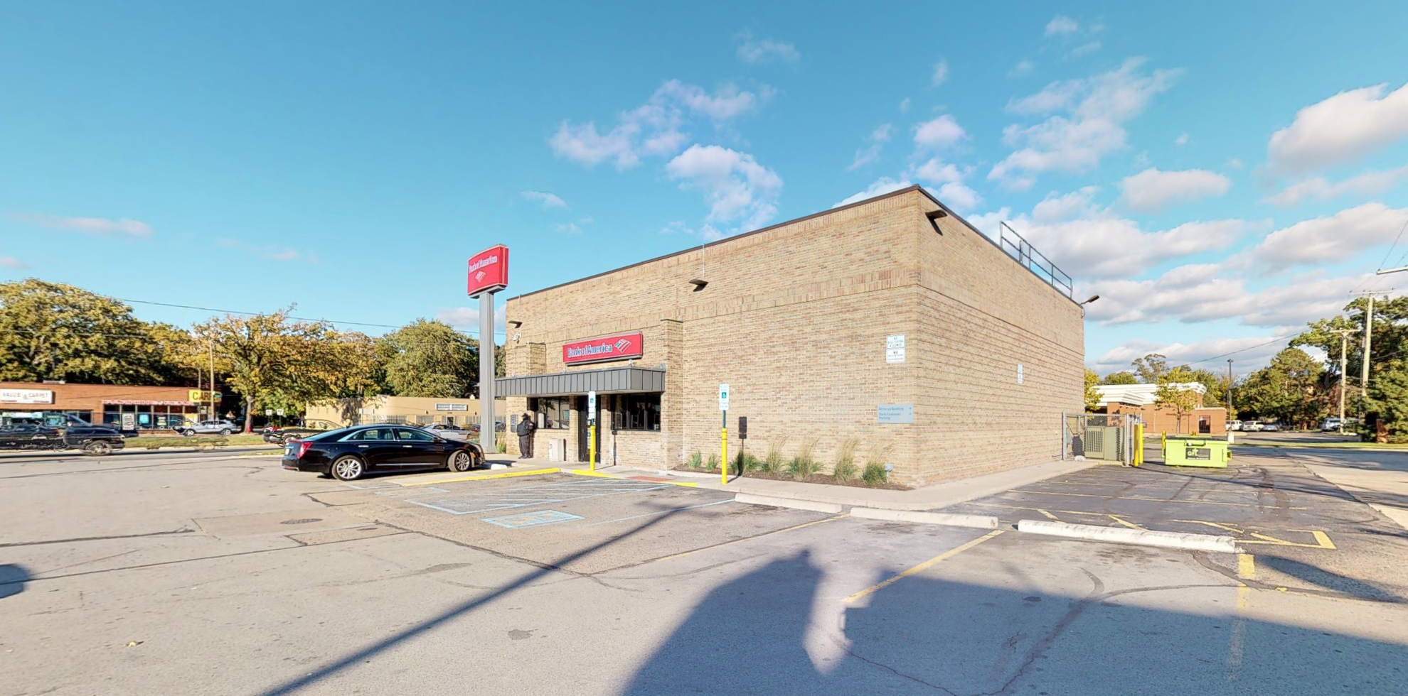 Bank of America financial center with drive-thru ATM | 4001 W 8 Mile Rd, Detroit, MI 48221