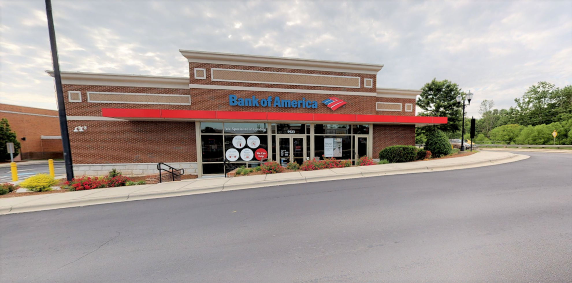 Bank of America financial center with drive-thru ATM | 9923 Rea Rd, Charlotte, NC 28277
