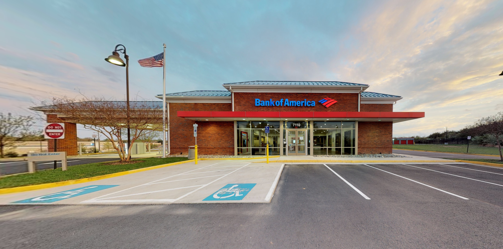 Bank of America financial center with drive-thru ATM | 7110 Harrison Rd, Fredericksburg, VA 22407