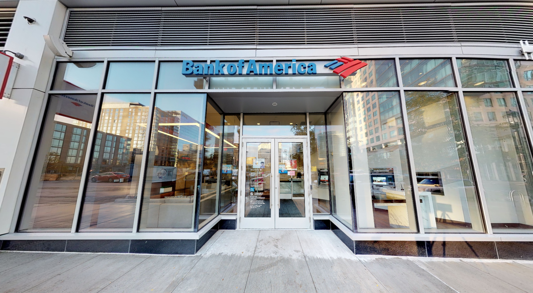 Bank of America financial center with walk-up ATM | 7 Fan Pier Blvd, Boston, MA 02210