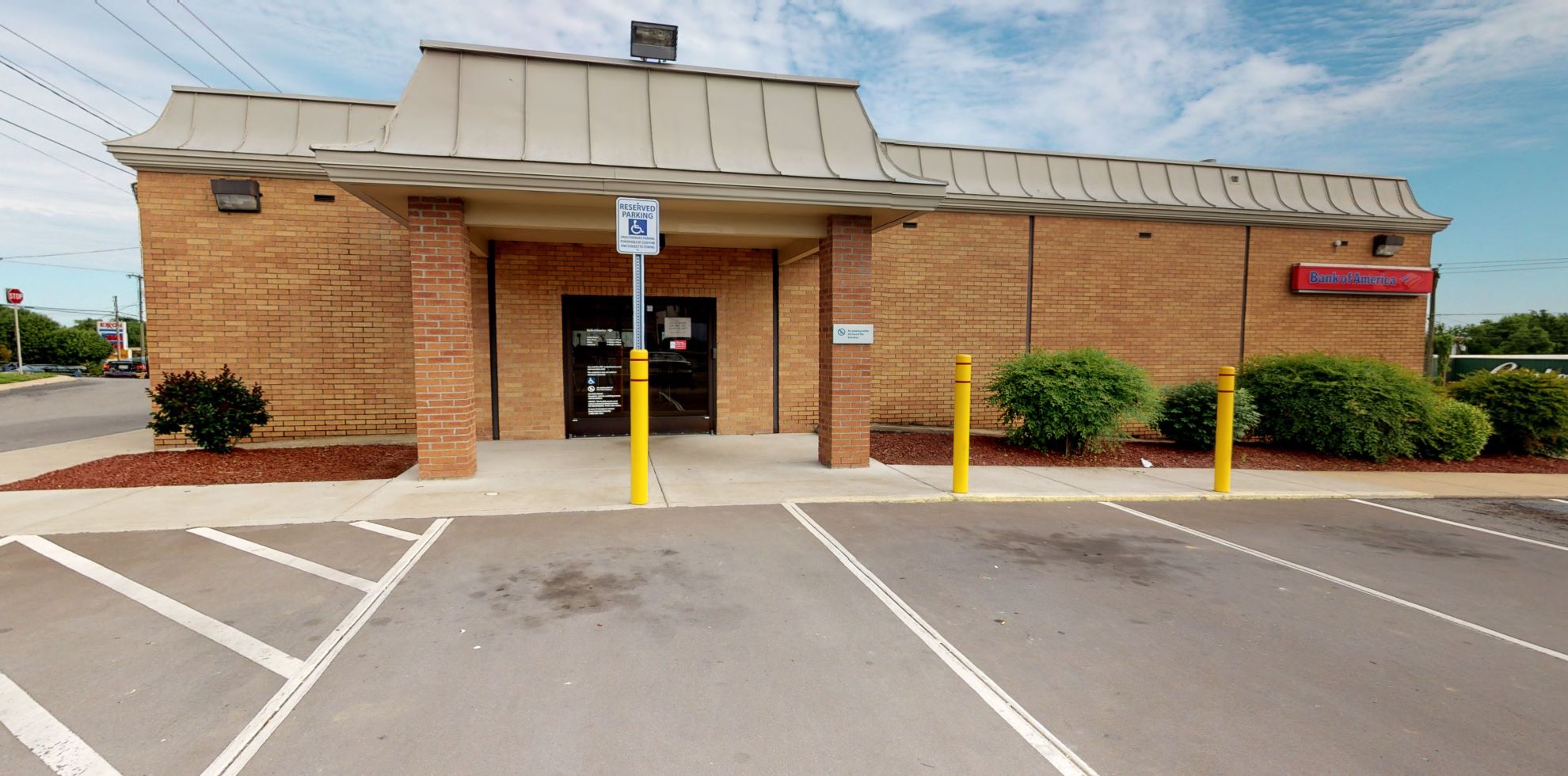 Bank of America financial center with drive-thru ATM | 3219 Clarksville Pike, Nashville, TN 37218