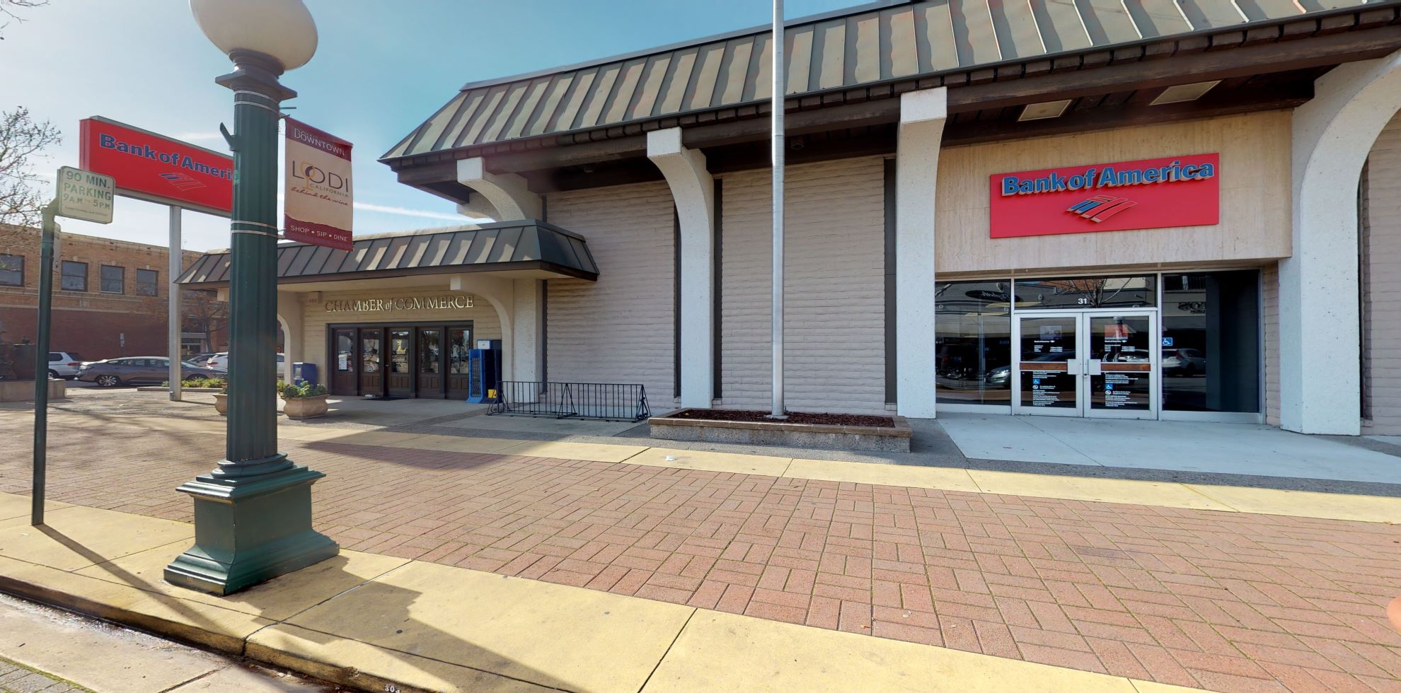 Bank Of America In Lodi With Walk Up Atm Lodi